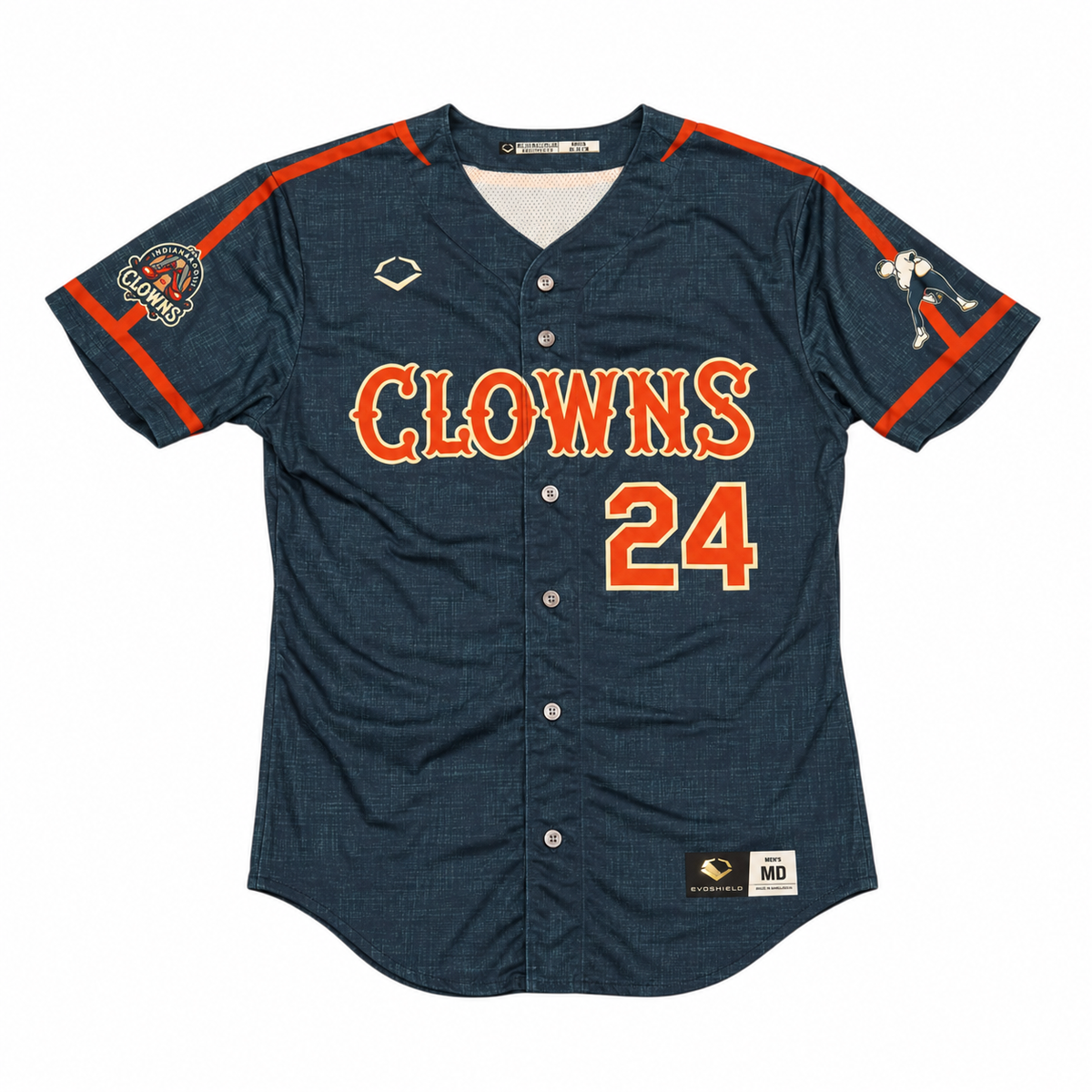Kobe Robinson Indianapolis Clowns Game Worn May 15, 2026 Jersey in Indianapolis