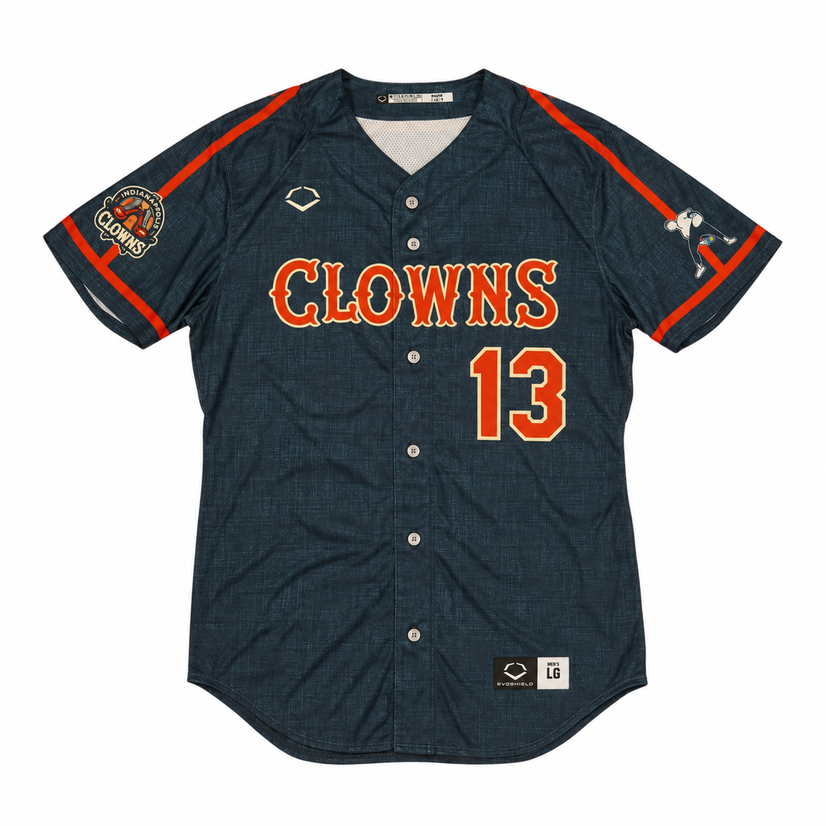 Clark Gilmore Indianapolis Clowns Game Worn May 15, 2026 Jersey in Indianapolis