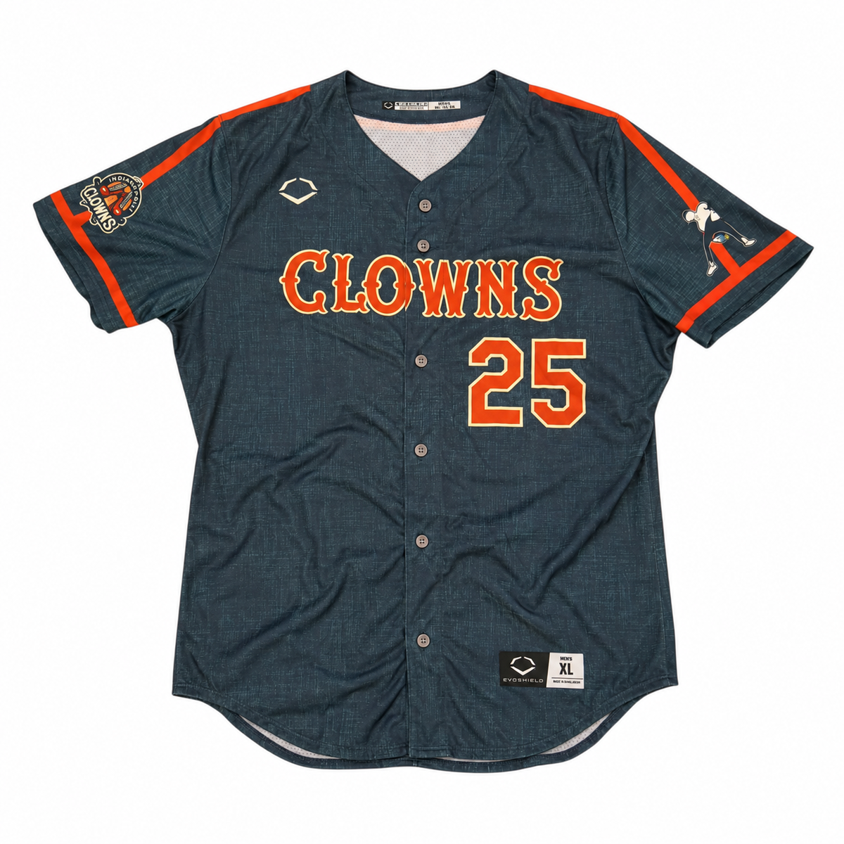 Dayan Reinoso Indianapolis Clowns Game Worn May 15, 2026 Jersey in Indianapolis