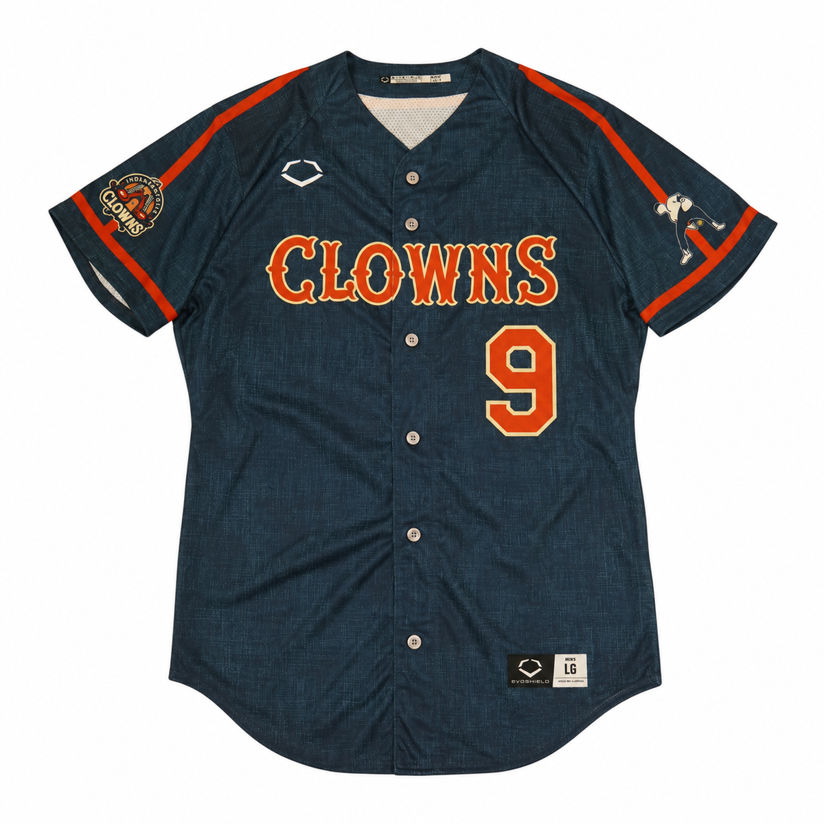 Chris Burgess Indianapolis Clowns Game Worn May 15, 2026 Jersey in Indianapolis