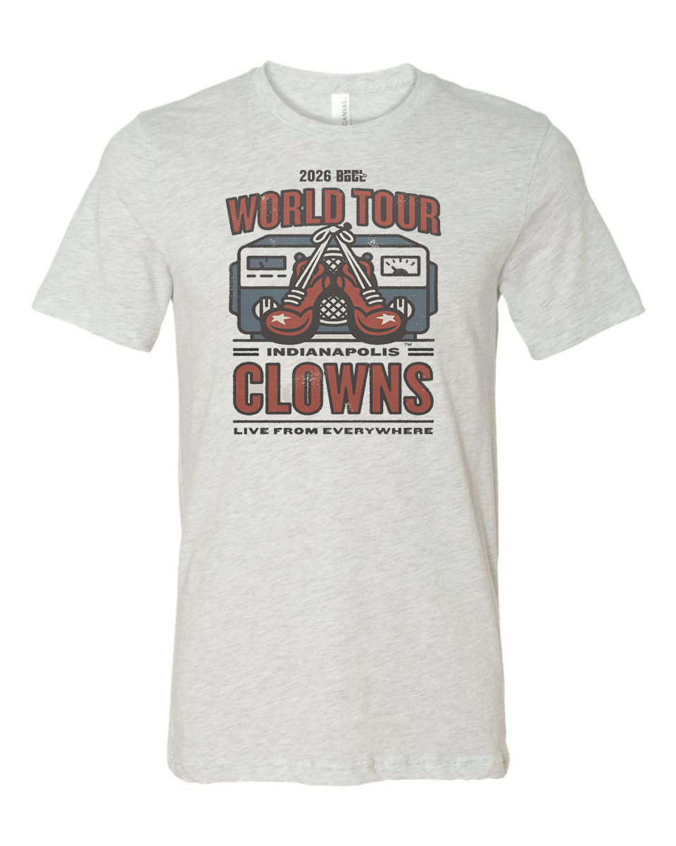 2026 Clowns BBCL World Tour Tee