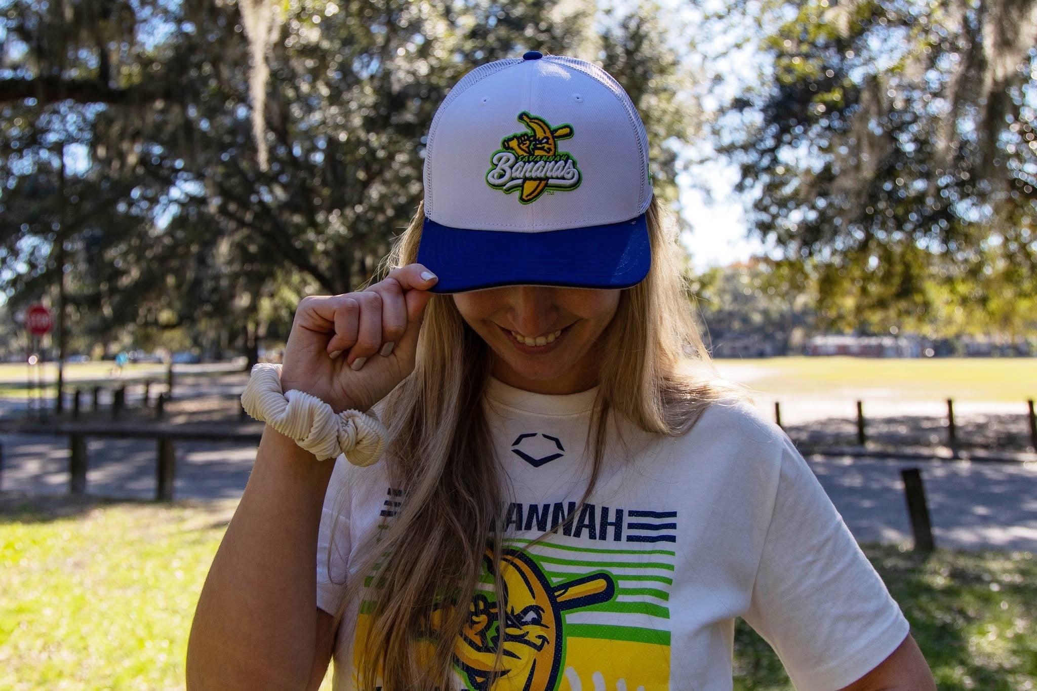 Bananas New Era 9Seventy Adjustable Hat - White/Navy – Banana Ball