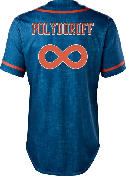 Clowns Fisher Polydoroff Evoshield Jersey - Navy