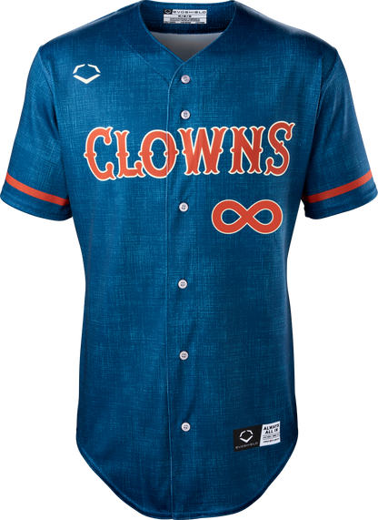 Clowns Fisher Polydoroff Evoshield Jersey - Navy