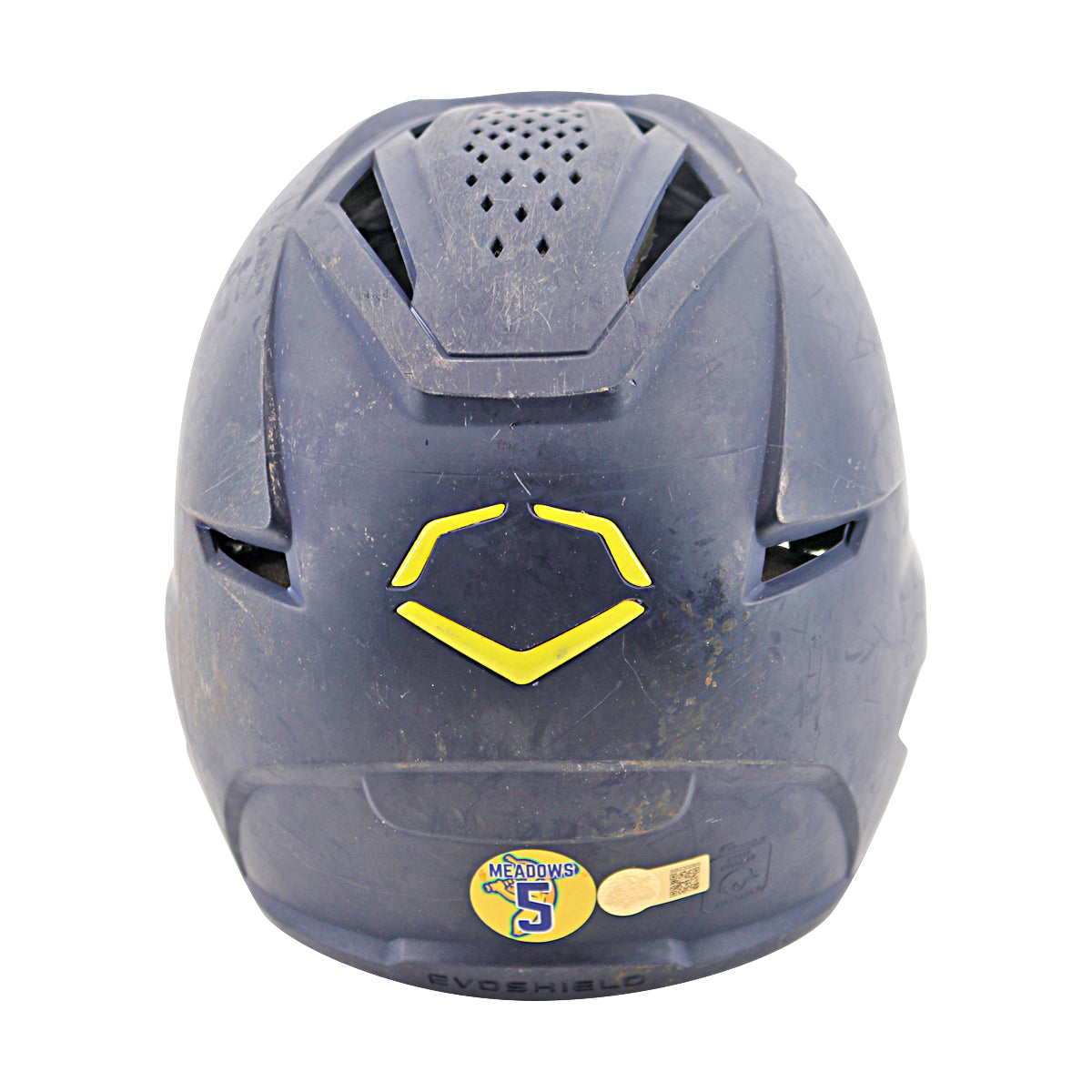 KJ Jackson Savannah Bananas Autographed Inscribed Game Worn Showdown Grand Slam Batting Helmet - Tampa 3/15/25