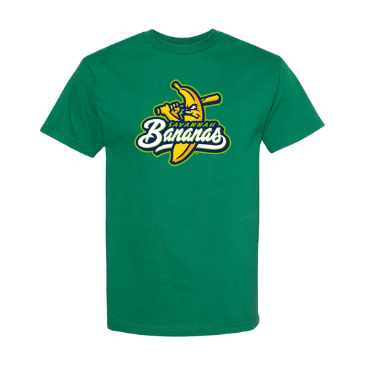 Bananas Short Sleeve Primary Logo Tee - Kelly Green