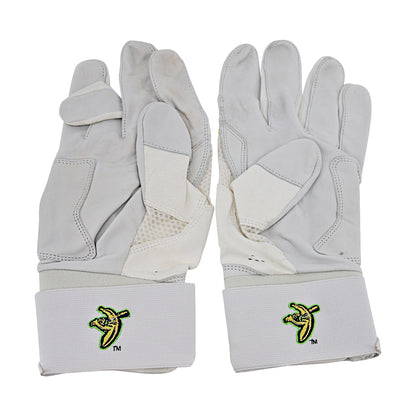 Jason Kipnis "Former Cleveland Indian" Game Worn Savannah Bananas Pair of Evoshield Batting Gloves from Progressive Field Game on 8/10/2024
