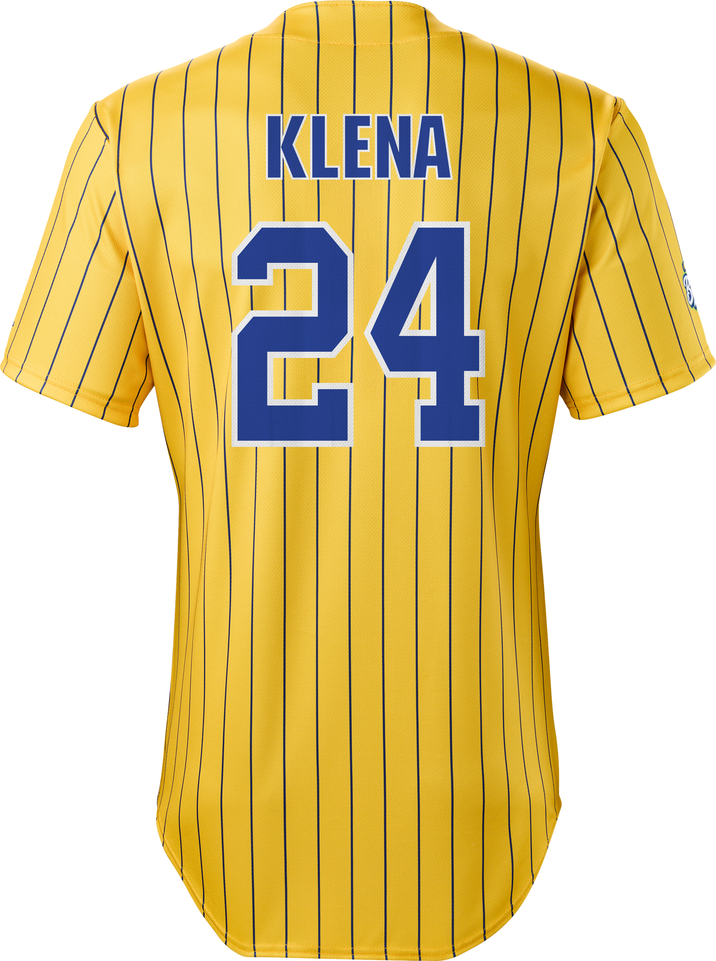 Bananas Derek Klena #24 Evoshield Jersey - Pinstripe