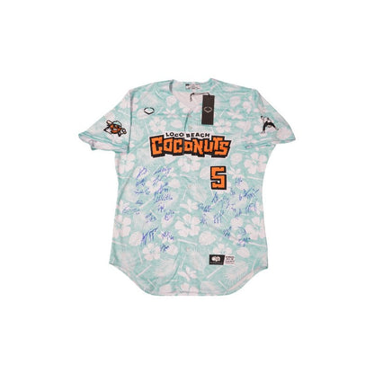 Loco Beach Coconuts 2026 Inaugural Team Signed Game Model Jersey