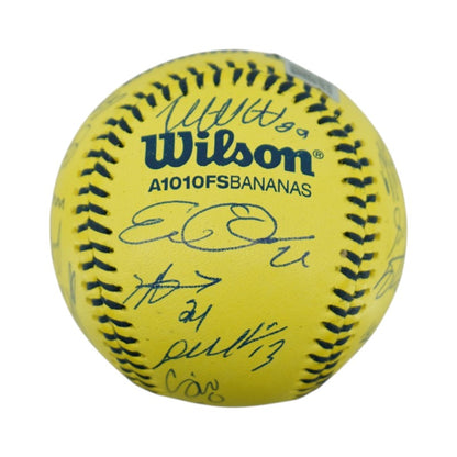 Loco Beach Coconuts 2026 Inaugural Team Signed Official Banana Ball