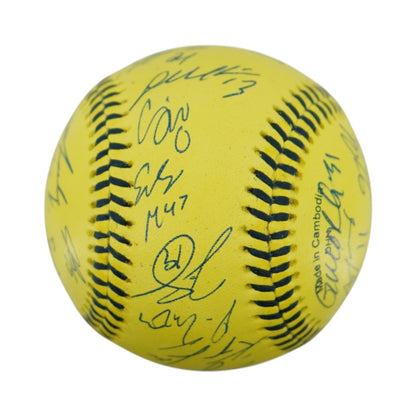 Loco Beach Coconuts 2026 Inaugural Team Signed Official Banana Ball