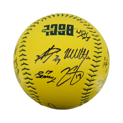 Loco Beach Coconuts 2026 Inaugural Team Signed Oversized Banana Ball