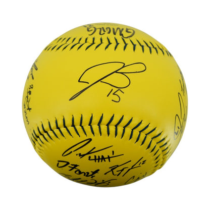 Loco Beach Coconuts 2026 Inaugural Team Signed Oversized Banana Ball