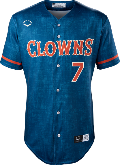 Clowns Bobby Lada #7 Evoshield Jersey - Navy