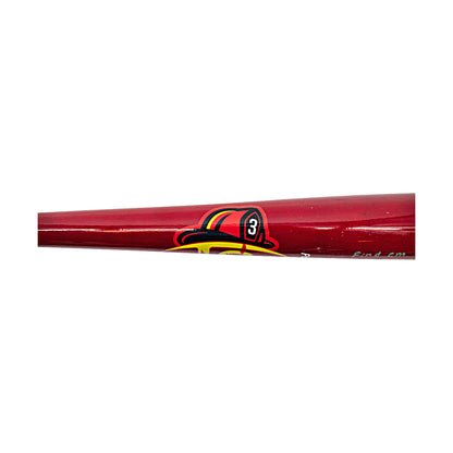 Logan Lacey Autographed and Inscribed Game Model Firefighters Bat