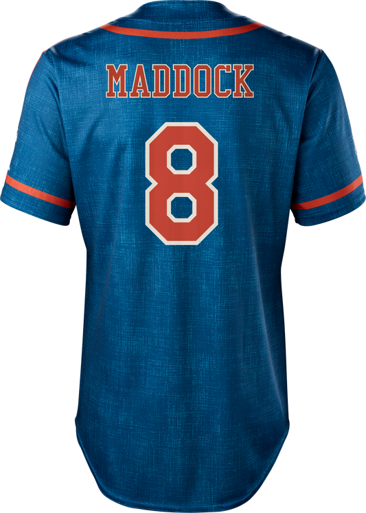 Clowns Brett Maddock #8 Evoshield Jersey - Navy