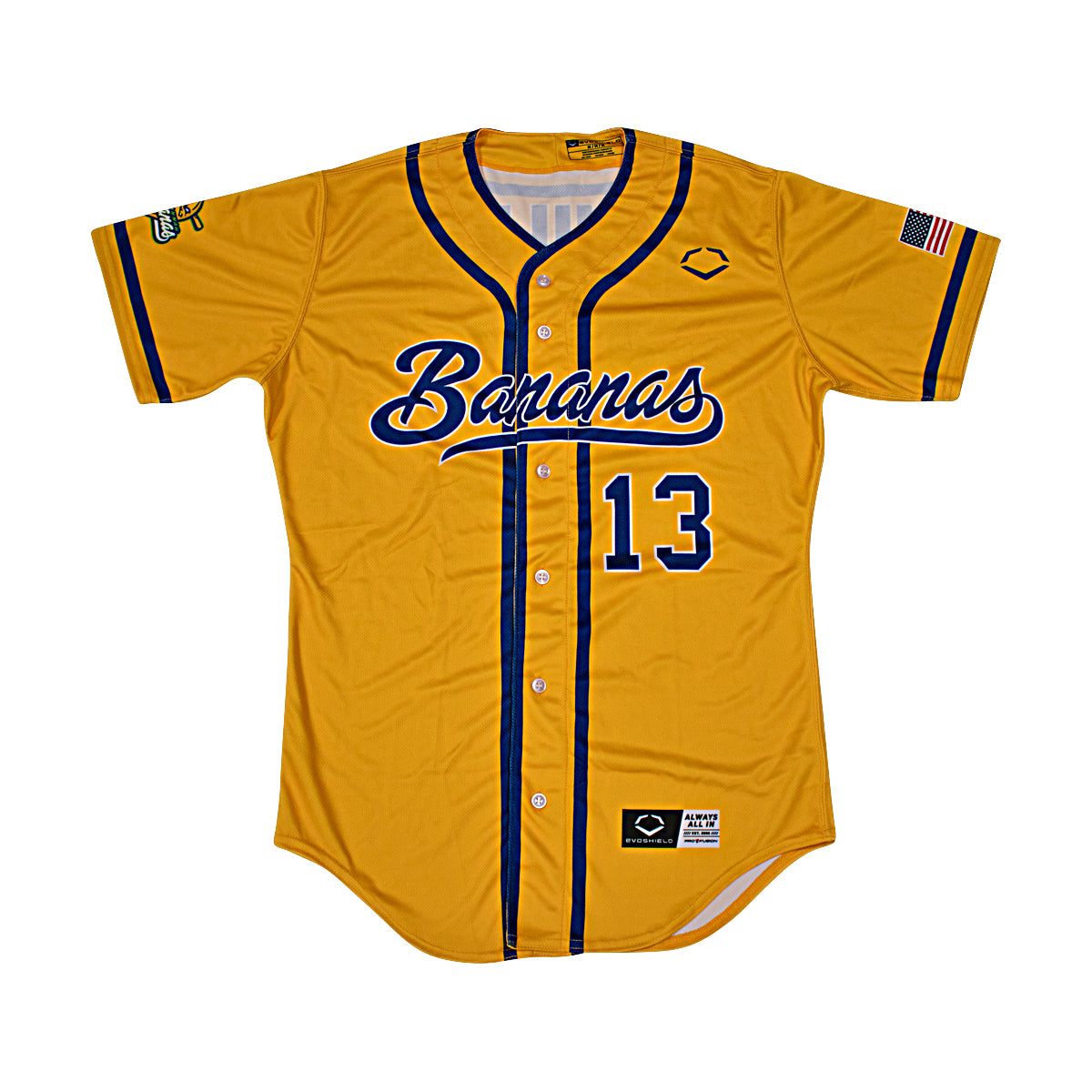 Dalton Mauldin Autographed Game Worn Savannah Bananas Jersey from 2024 Season