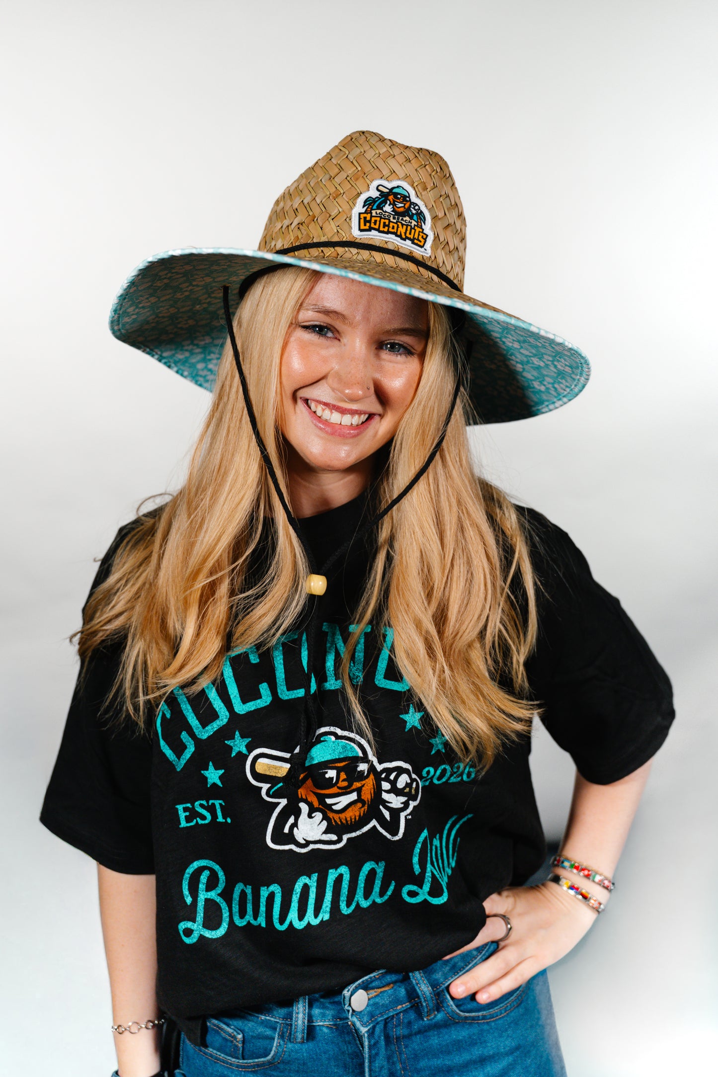 Coconuts FOCO Straw Hat