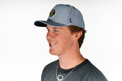 Firefighters Zephyr Spinner Adjustable Rope Hat - Grey