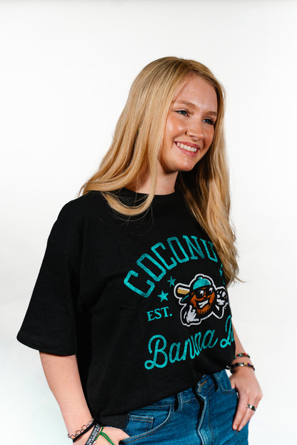 WOMEN'S Coconuts Jade Motley Mid Rise Tee