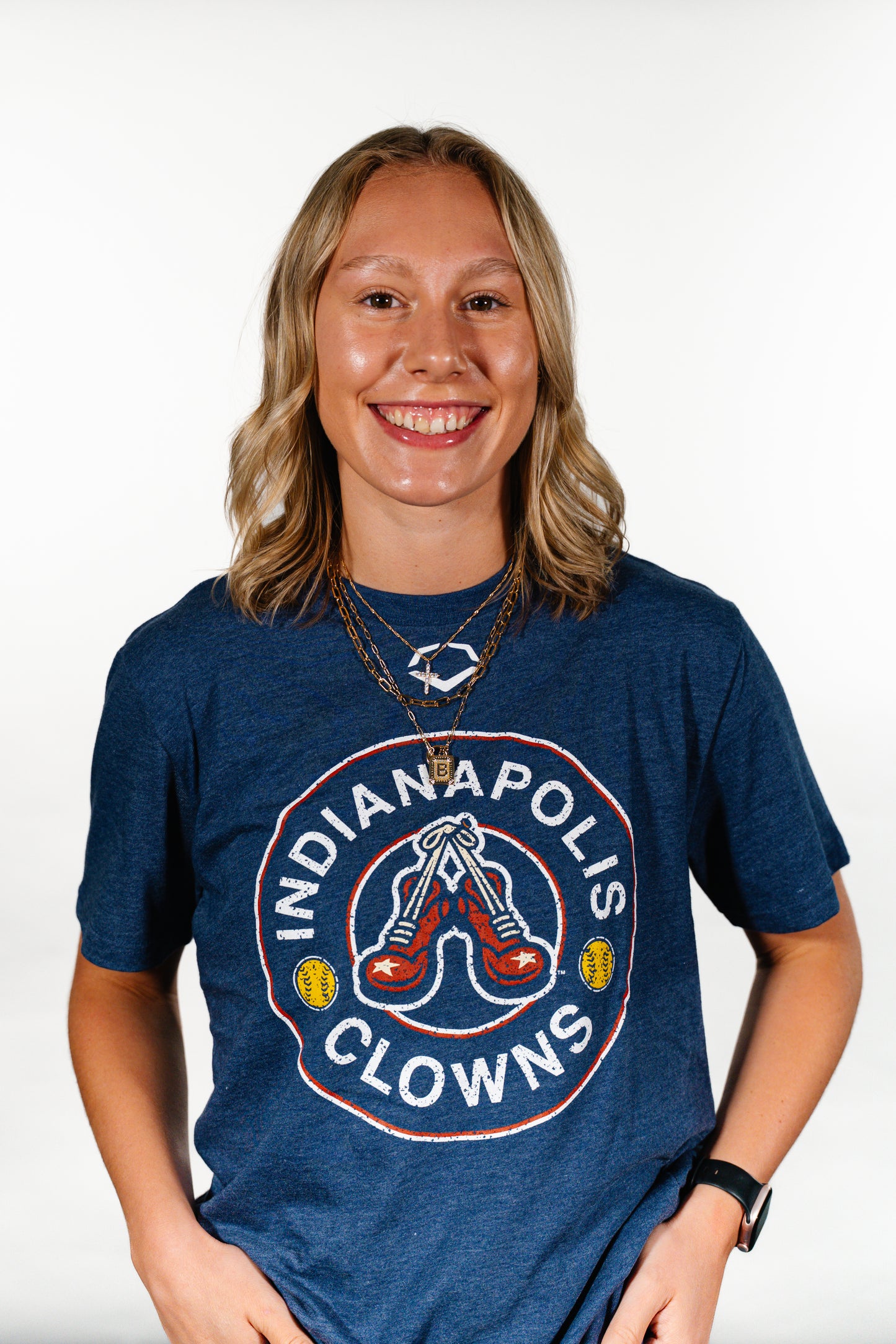 Clowns EvoShield Circle Change Navy Heather Tee