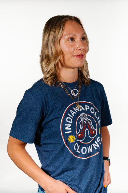 Clowns EvoShield Circle Change Navy Heather Tee