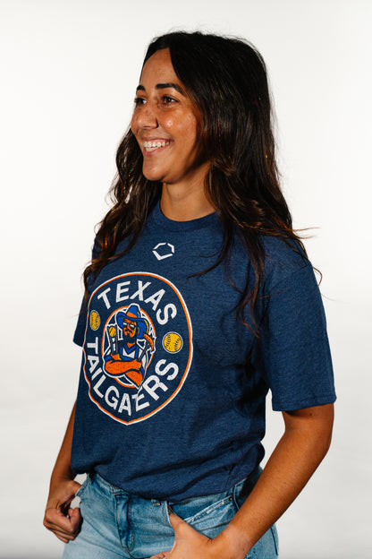 Tailgaters EvoShield Circle Change Navy Heather Tee