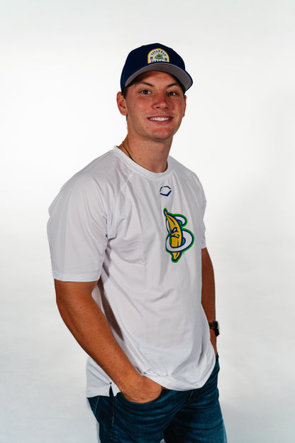 Bananas EvoShield Alternate Logo Tech Tee 2.0 - White