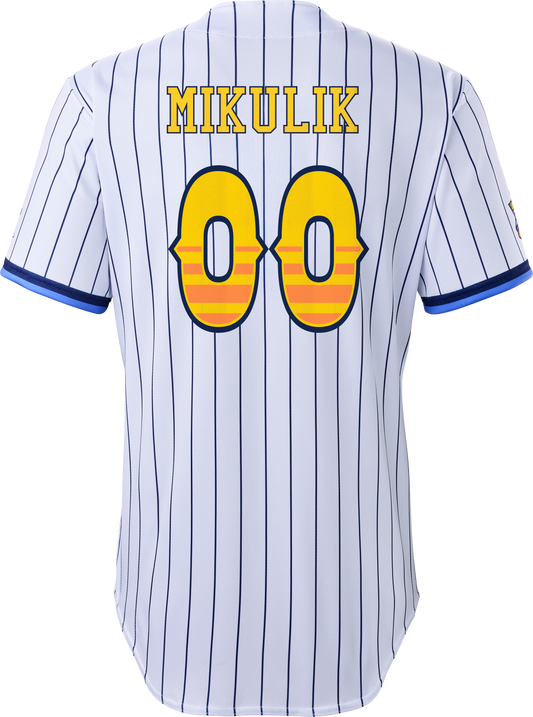 Tailgaters Joe Mikuliik #00 Evoshield Jersey - Pinstripe
