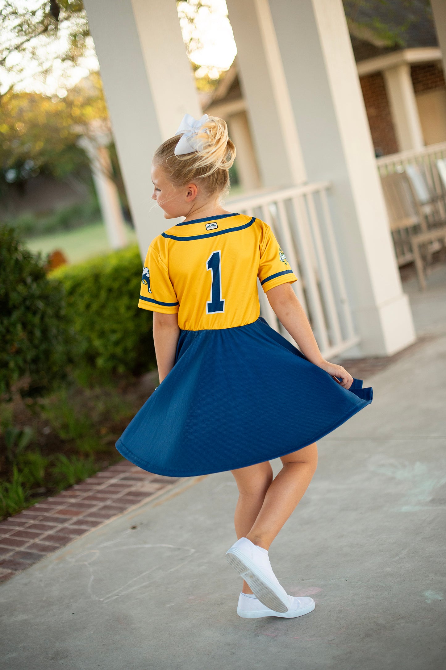 YOUTH Bananas Fan Dress Jersey - Yellow