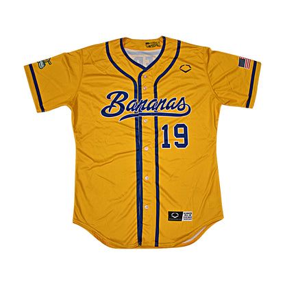 Dan Oberst Autographed Game Worn Savannah Bananas Jersey from Fenway Park Game on 6/8/2024