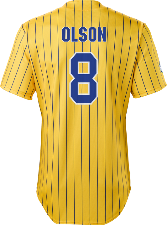 Bananas Jackson Olson #8 Evoshield Jersey - Pinstripe