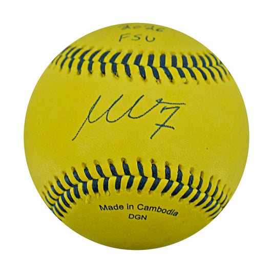 Mike Vavasis Party Animals Autographed Inscribed Official Banana Ball 2.27.26 FSU Tallahassee Florida