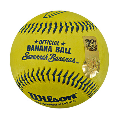 Mike Vavasis Party Animals Autographed Inscribed Official Banana Ball 2.27.26 FSU Tallahassee Florida