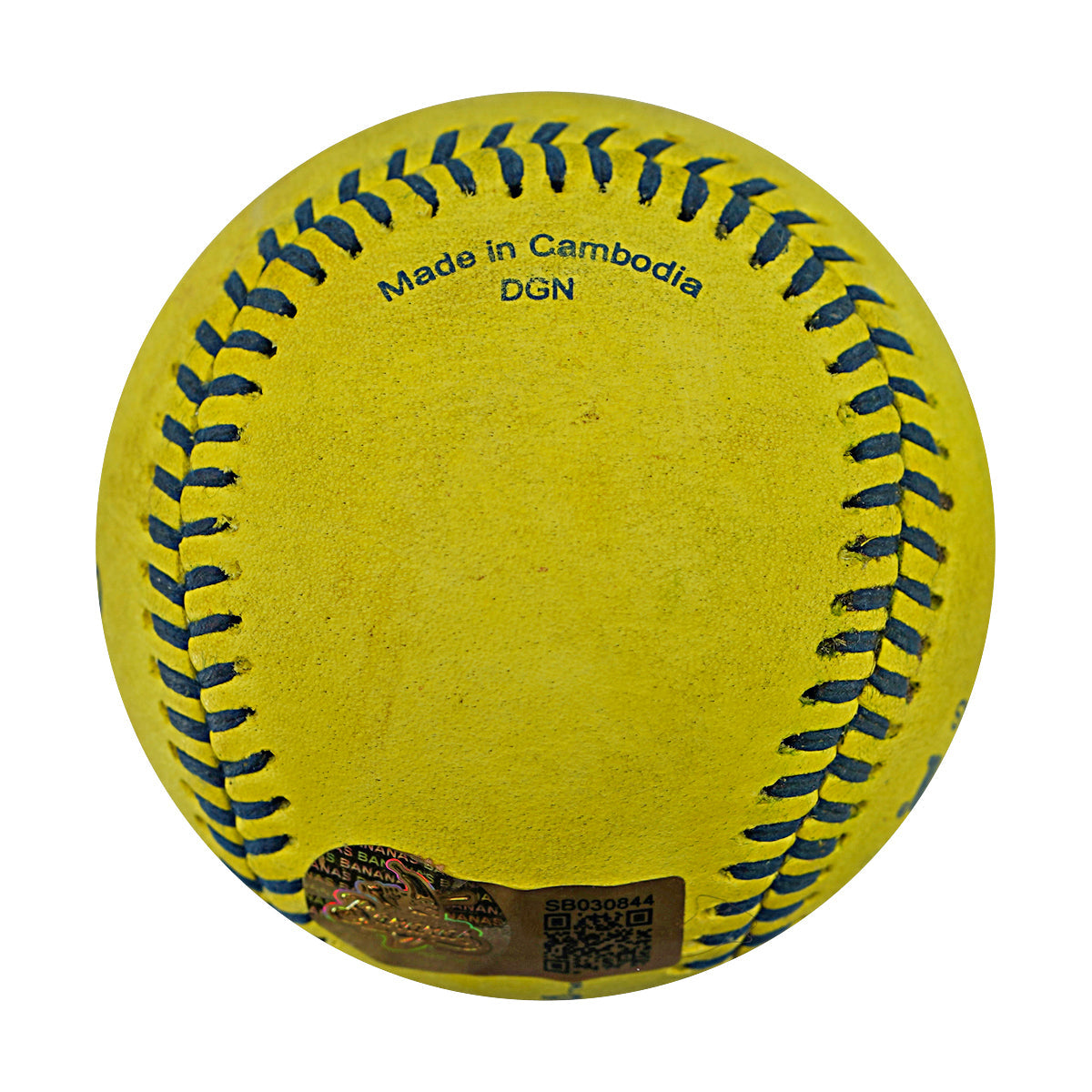 Chase Achuff Party Animals Double Game Used Banana Ball 2.27.26 FSU Tallahassee Florida
