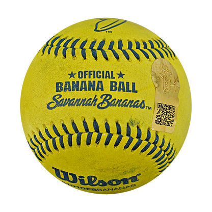 Chase Achuff Party Animals Double Game Used Banana Ball 2.27.26 FSU Tallahassee Florida
