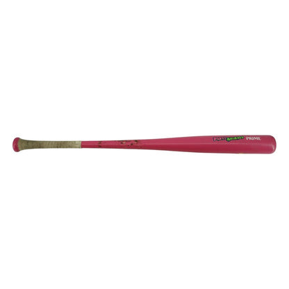 Bryson Bloomer Party Animals Autographed Game Used LS Genuine I13M Bat
