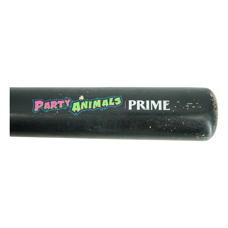 Mike Vavasis Party Animals Autographed Game Used LS Genuine S457 Bat