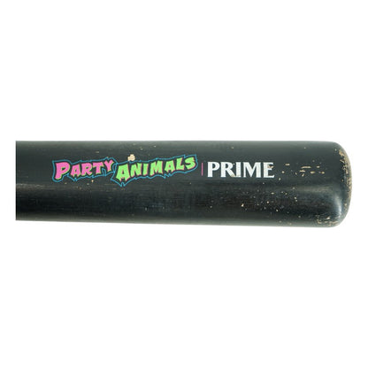 Mike Vavasis Party Animals Autographed Game Used LS Genuine S457 Bat