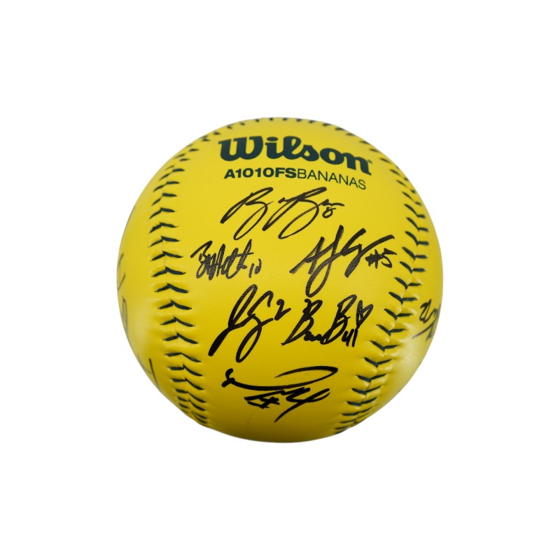 Party Animals 2026 Team Signed Oversized Banana Ball