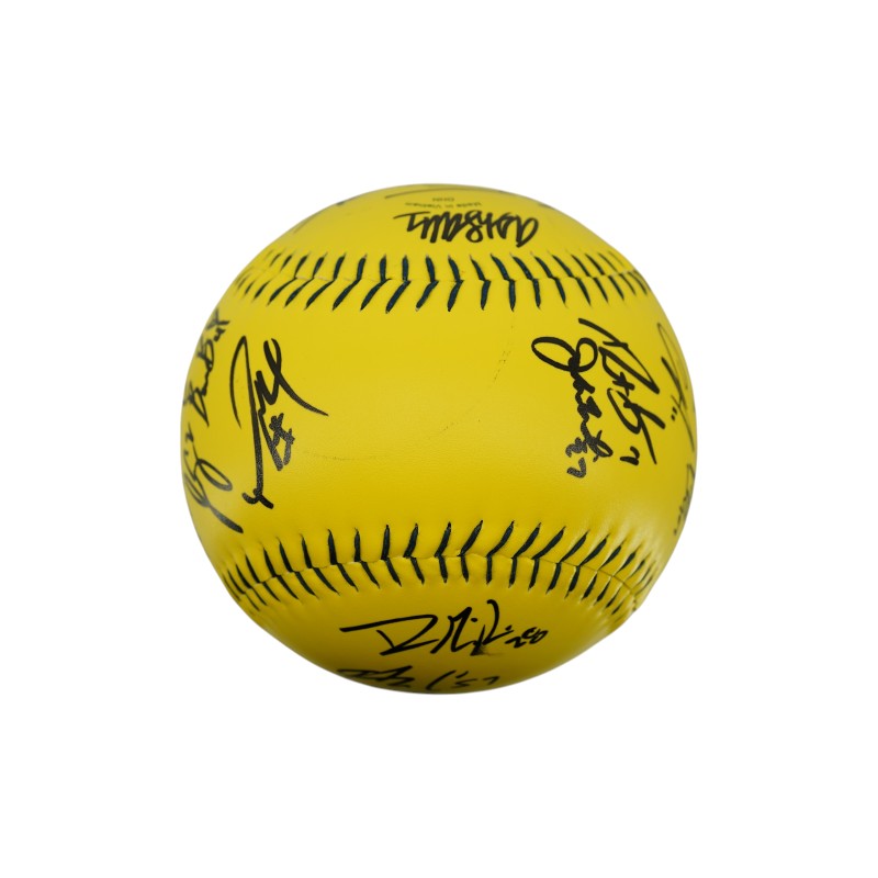Party Animals 2026 Team Signed Oversized Banana Ball