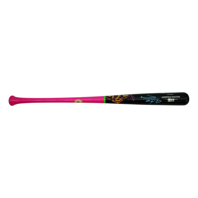 Tanner Thomas Party Animals  Autographed LS Pro Maple C271 Model Bat