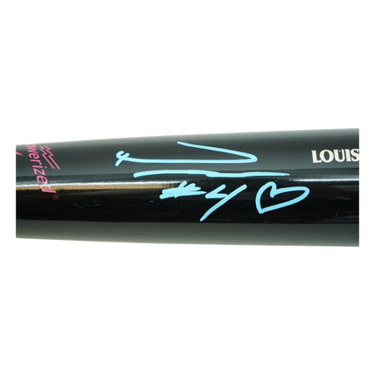 Tanner Thomas Party Animals  Autographed LS Pro Maple C271 Model Bat