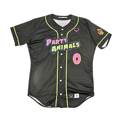 Thomas Simoneaux Party Animals Game Worn Jersey from June 6-7, 2025 in Charlotte