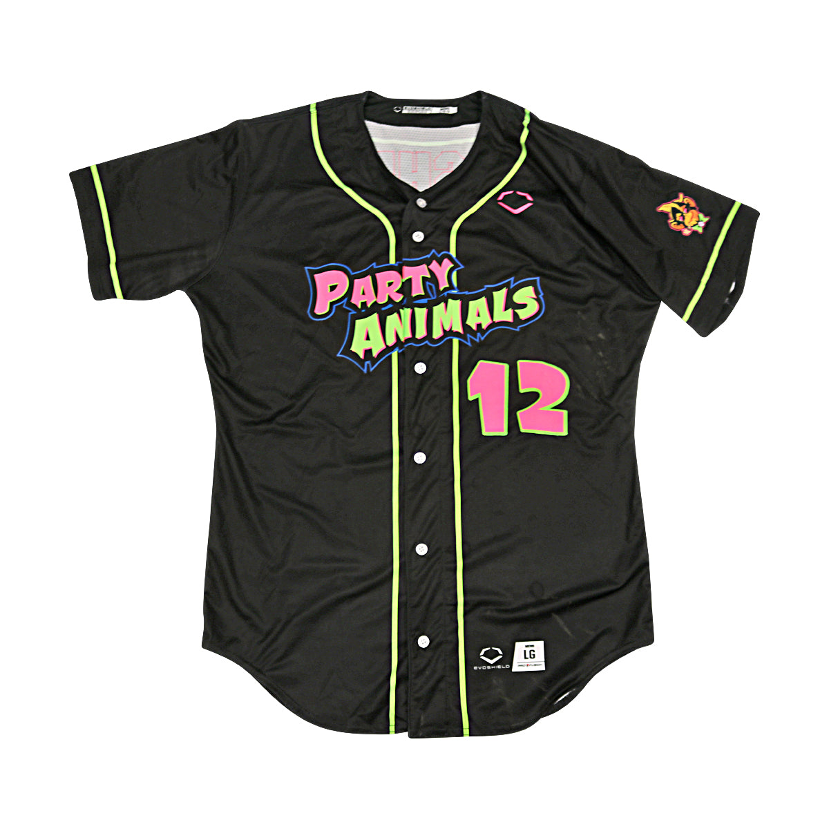 Noah Fisher Party Animals Game Worn Jersey from June 6-7, 2025 in Charlotte