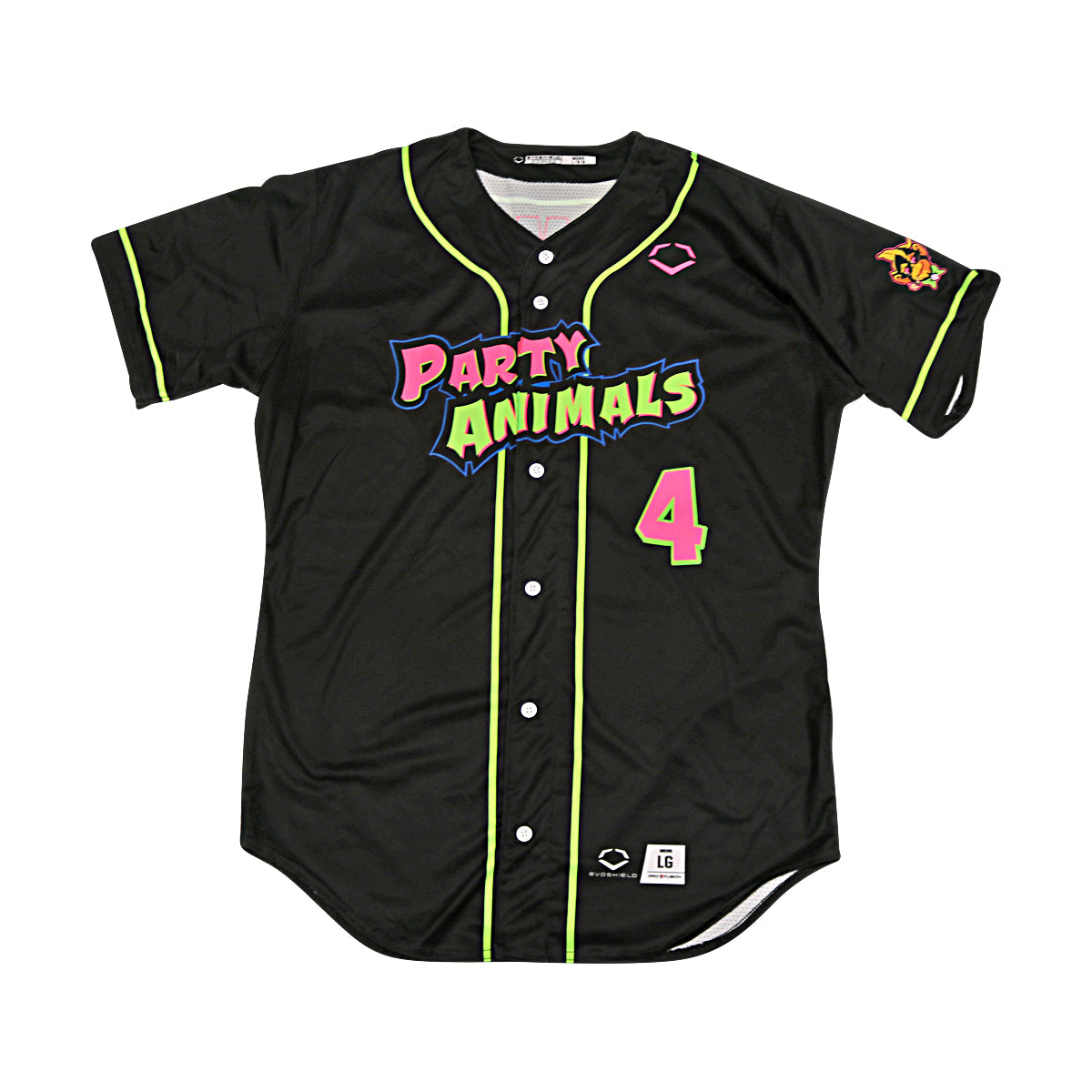 Tanner Thomas Party Animals Game Worn Jersey from June 6-7, 2025 in Charlotte