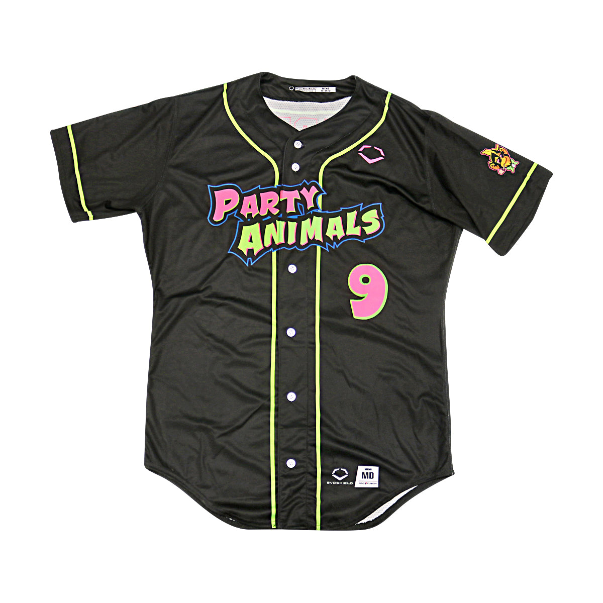 Dustin Baber Party Animals Game Worn Jersey from June 6-7, 2025 in Charlotte