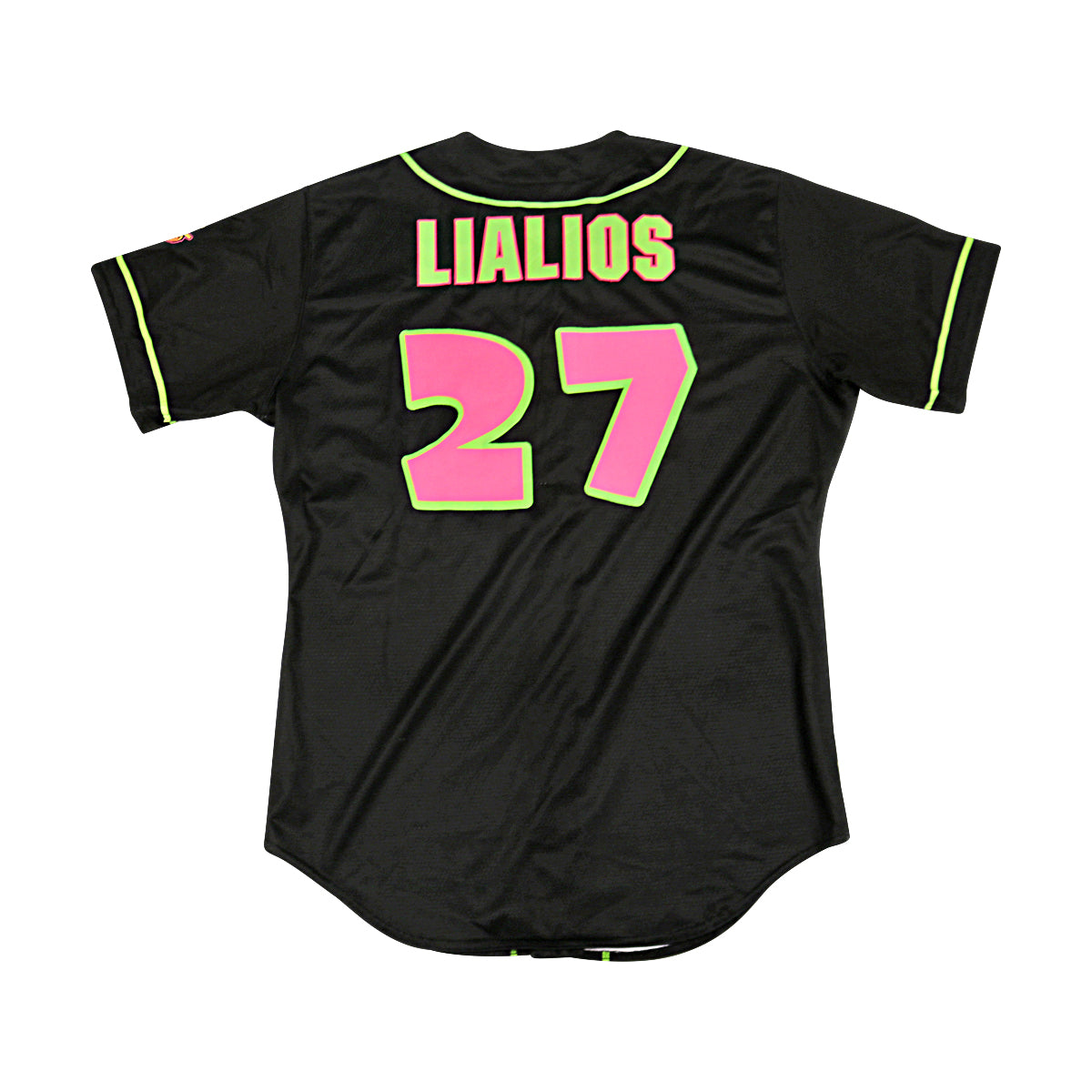 Jake Lialios Party Animals Game Worn Jersey from June 6-7, 2025 in Charlotte