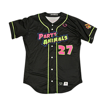 Jake Lialios Party Animals Game Worn Jersey from June 6-7, 2025 in Charlotte