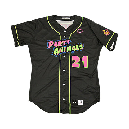 Riyan Rodriguez Party Animals Game Worn Jersey from June 6-7, 2025 in Charlotte